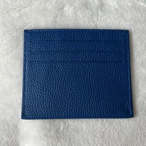 Longchamp Le Foulonne Leather Card Case
